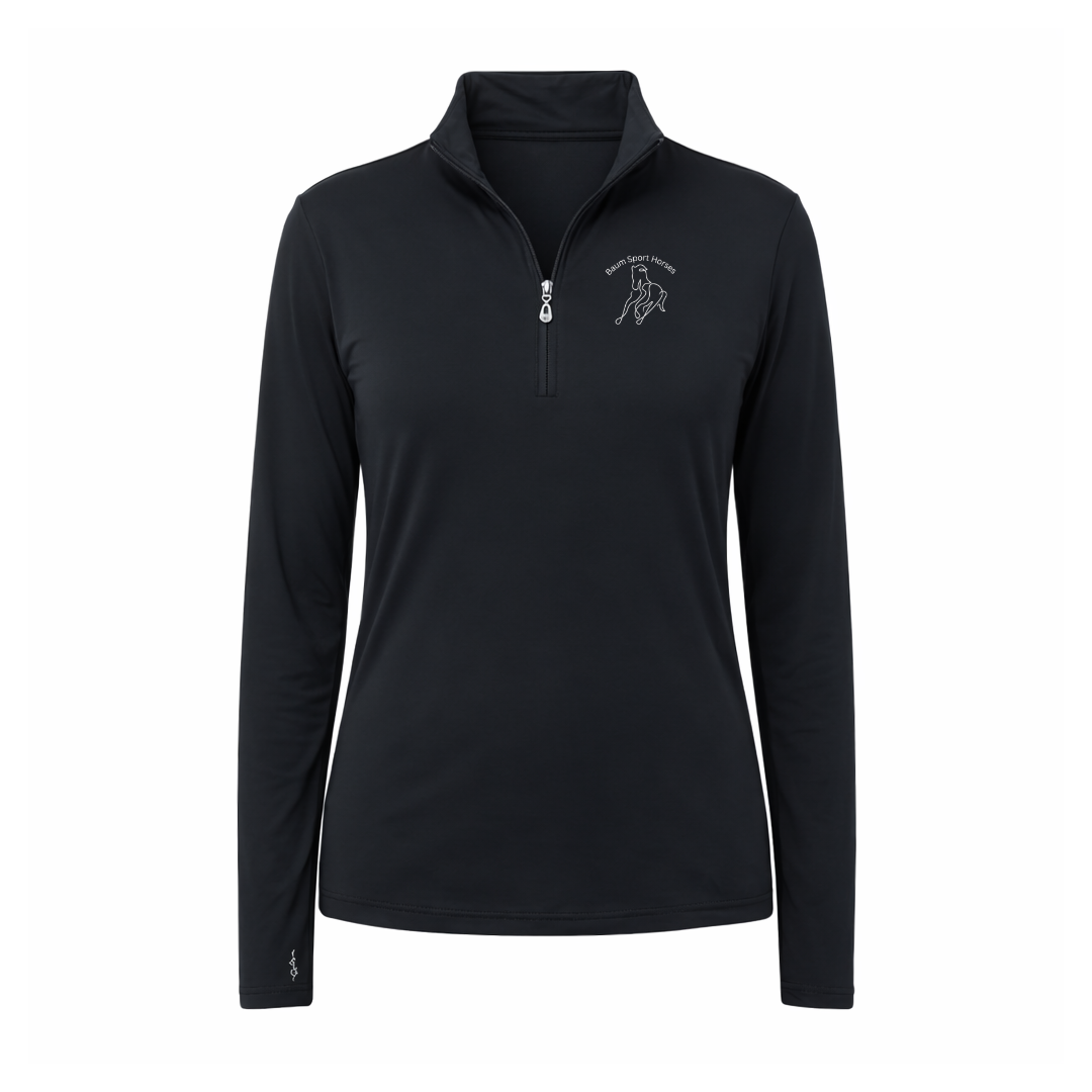 Baum Sport Horses Ladies Sun Shirt
