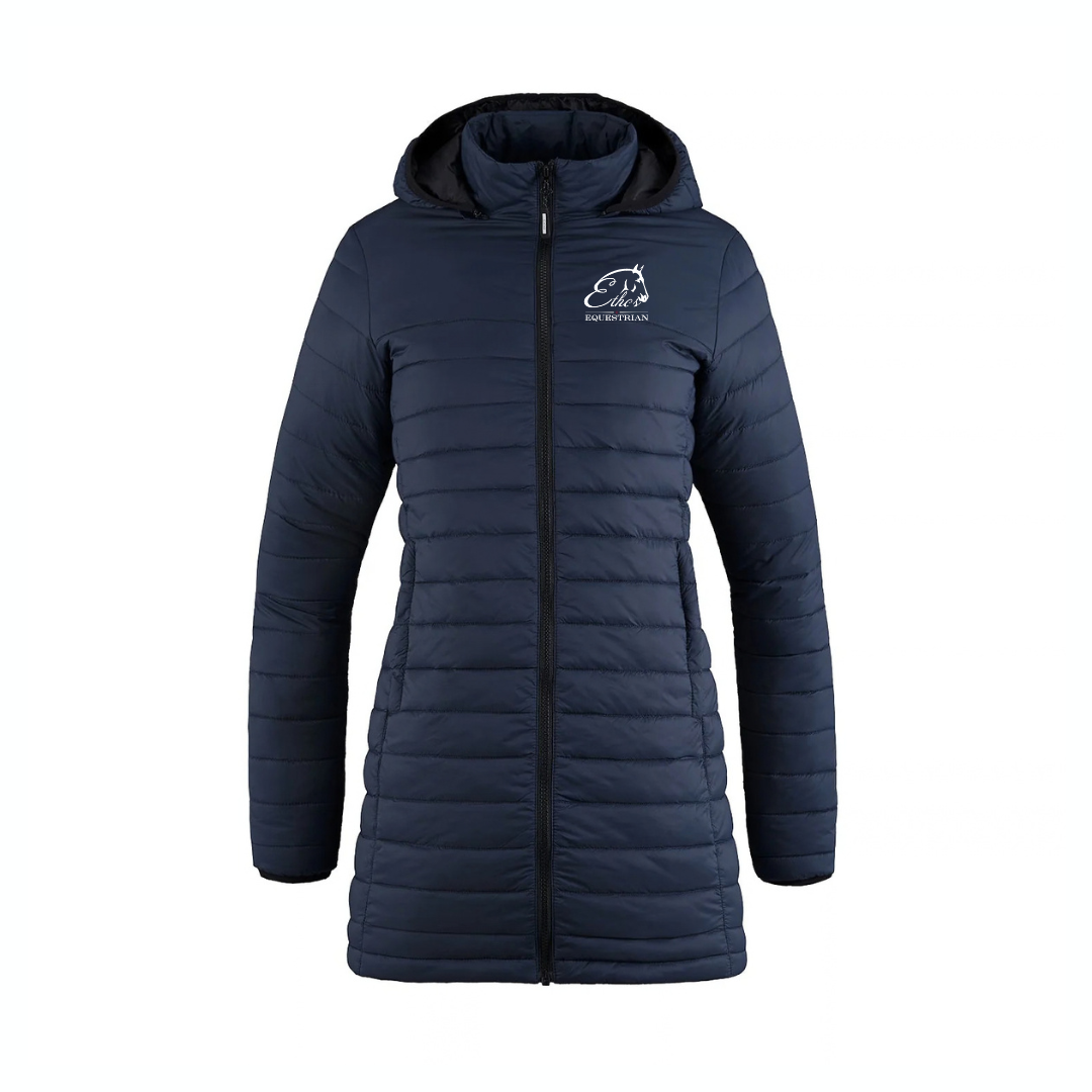 Ethos Equestrian Women's Long Puffer Coat