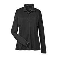 Waye Show Horses Quarter Zip Tech Shirt