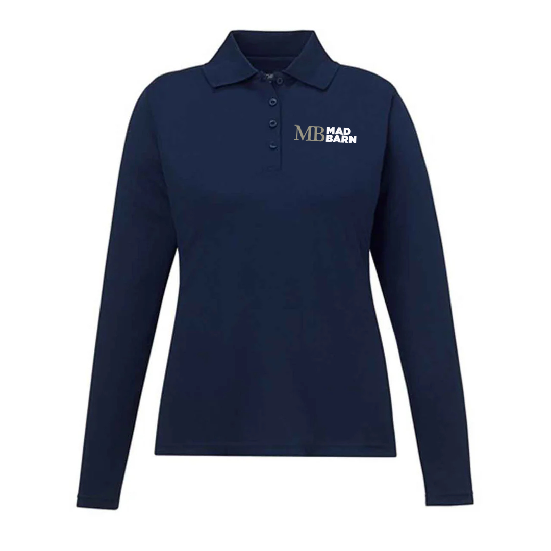 Mad Barn Long Sleeve Polo