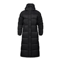 Women’s Heavyweight Puffer Coat - Black, front