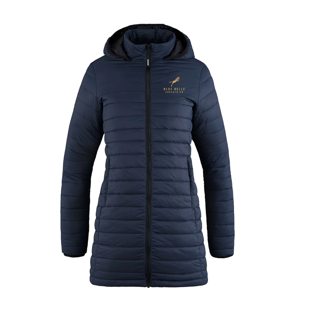 Blue Belle Women's Long Puffer Coat