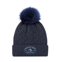 Over the Oxer Faux Fur Pom