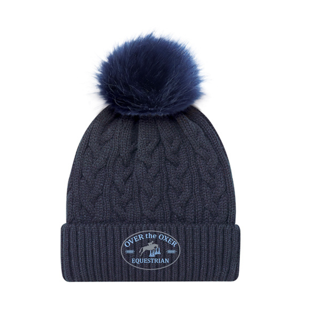 Over the Oxer Faux Fur Pom