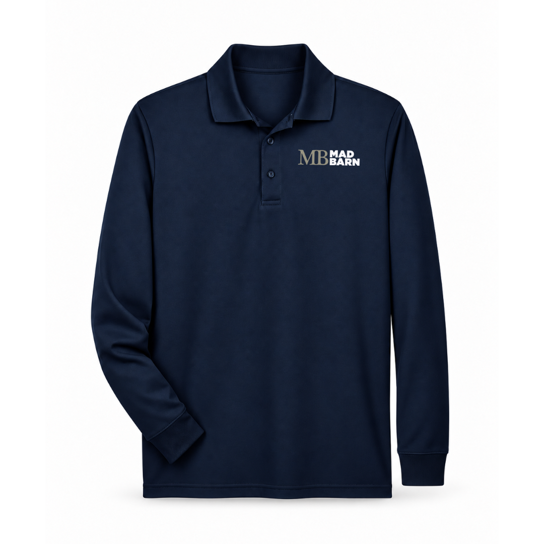 Mad Barn Long Sleeve Polo