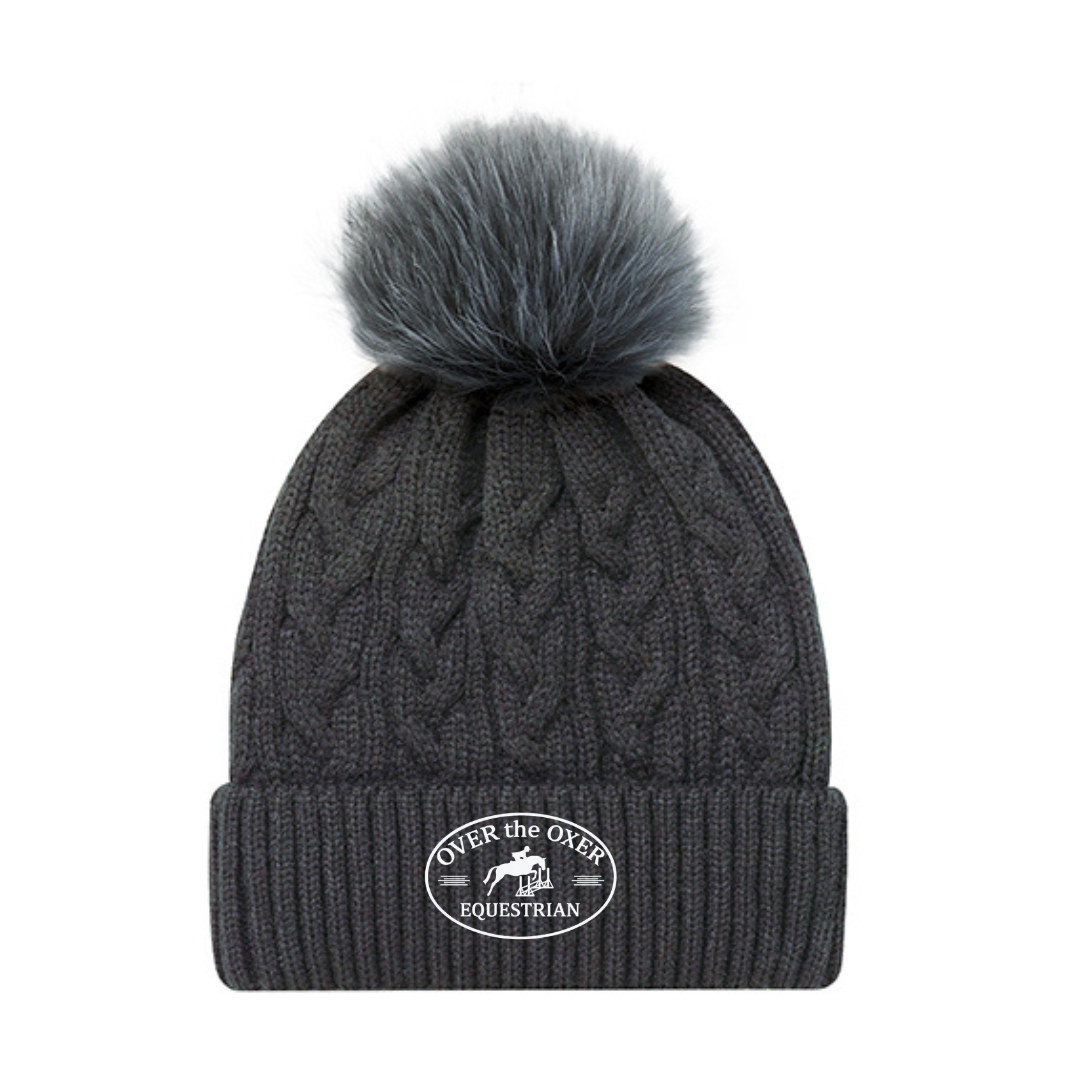 Over the Oxer Faux Fur Pom