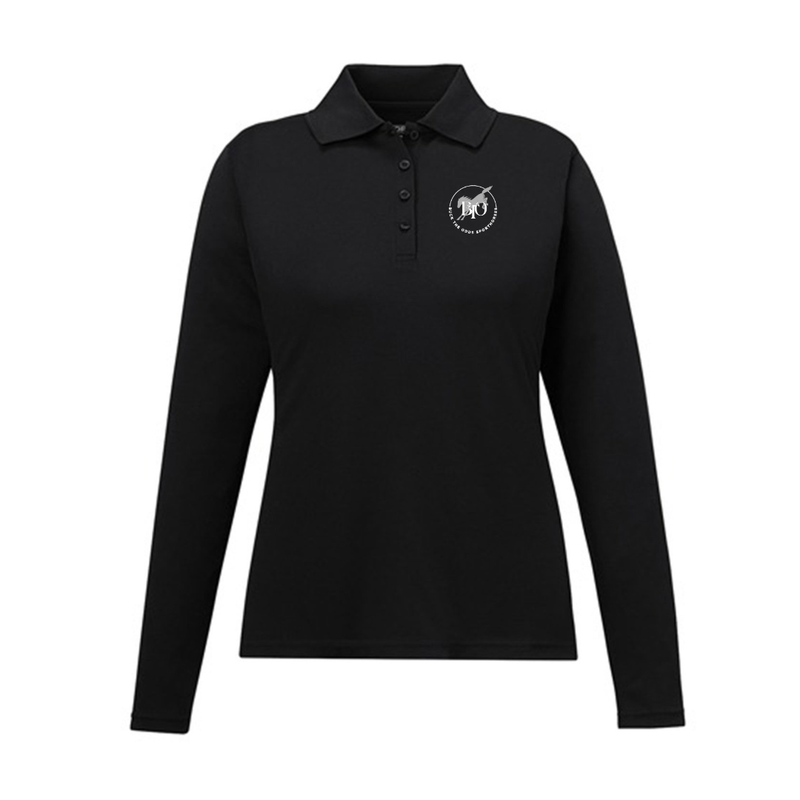 Buck The Odds Long Sleeve Polo