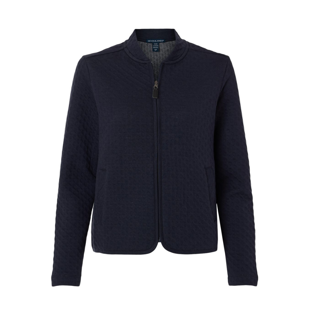 Textured Full-Zip Jacket