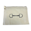 RES Equestrian Canvas Zip Pouch