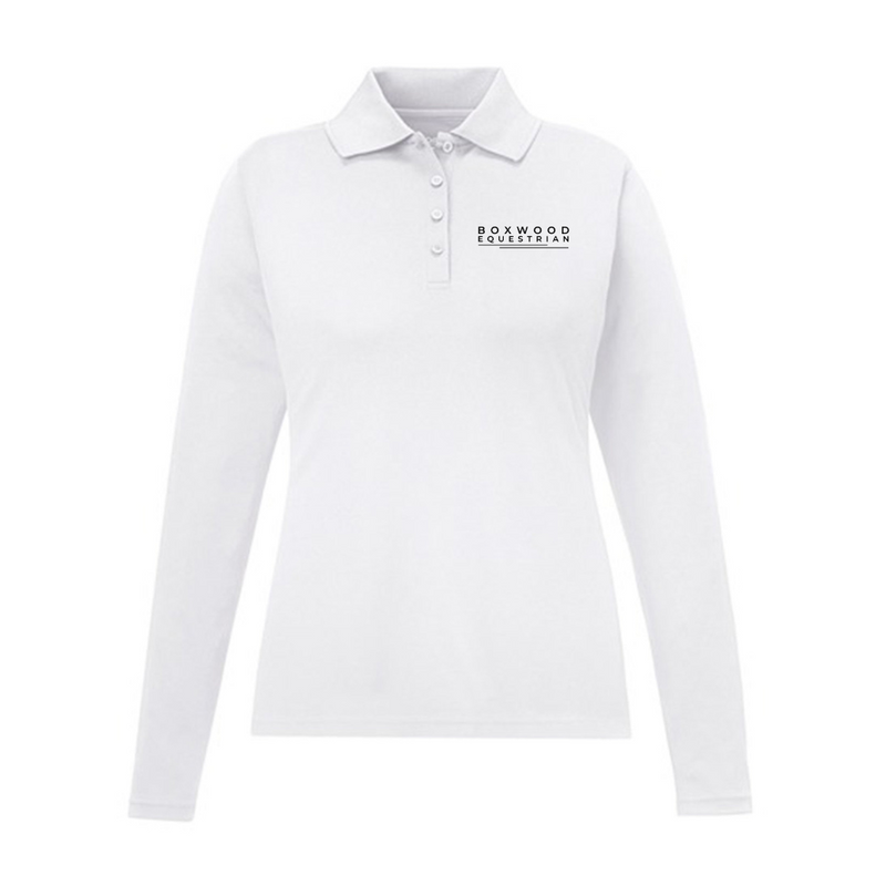Boxwood Long Sleeve Polo