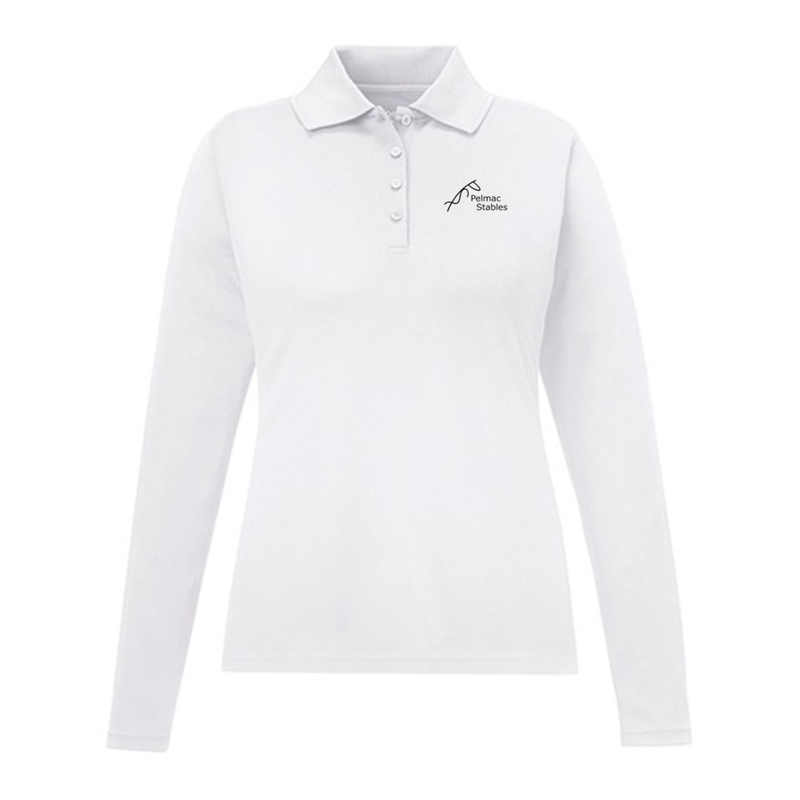 Pelmac Stables Long Sleeve Polo
