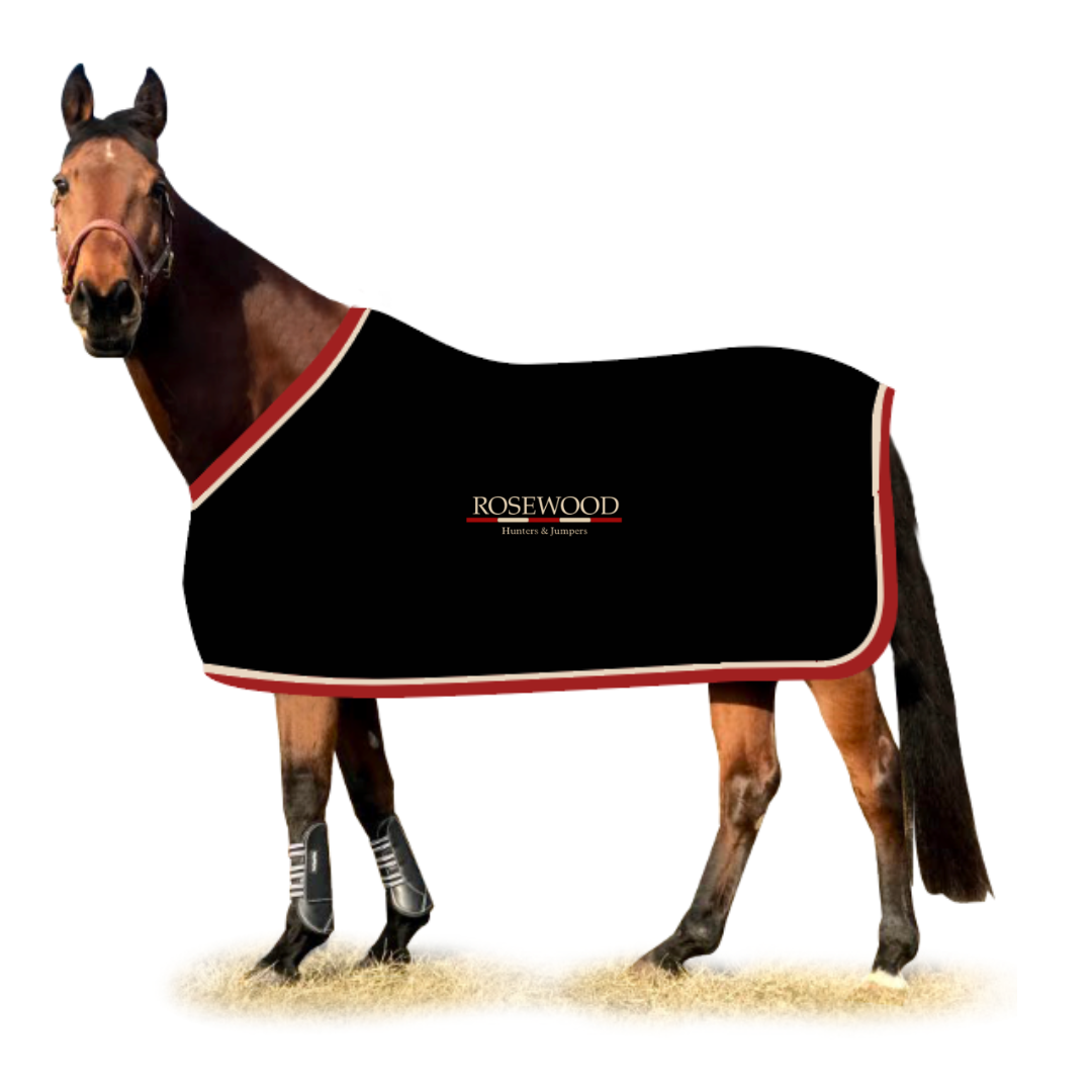 Rosewood Hunters & Jumpers Fleece Blanket