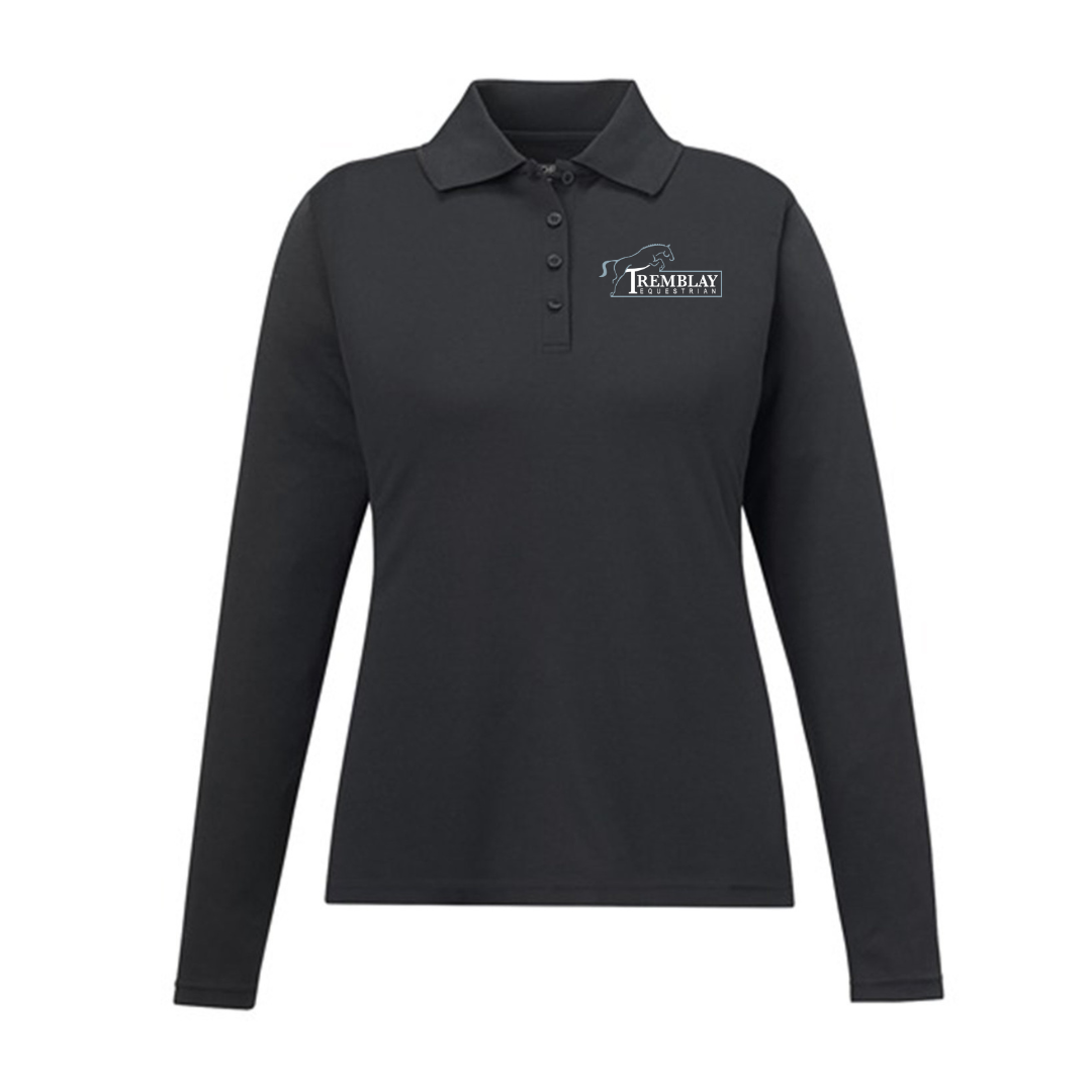 Tremblay Equestrian Long Sleeve Polo