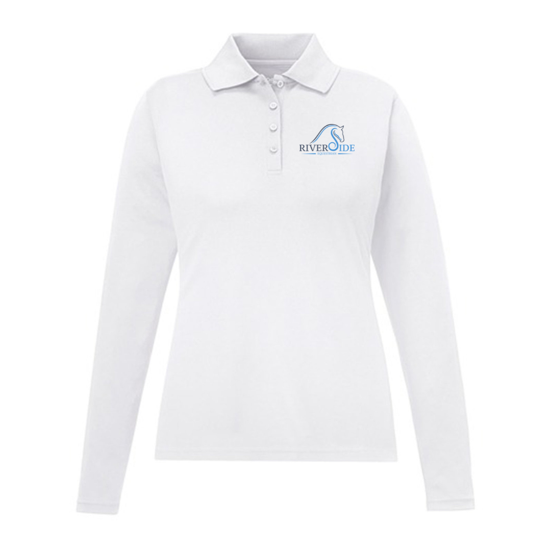 Riverside Equestrian Long Sleeve Polo