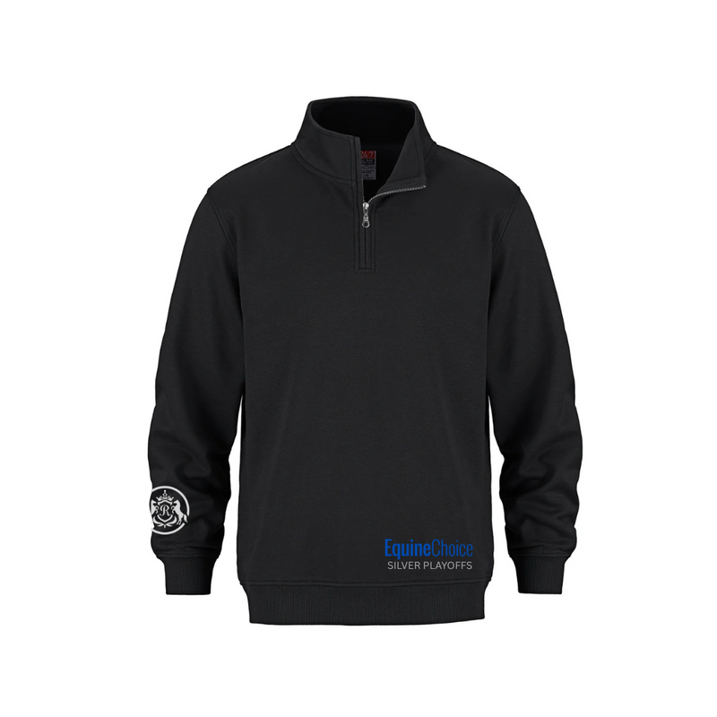 Pre Order! Limited Edition Silver Playoffs Quarter Zip 2025