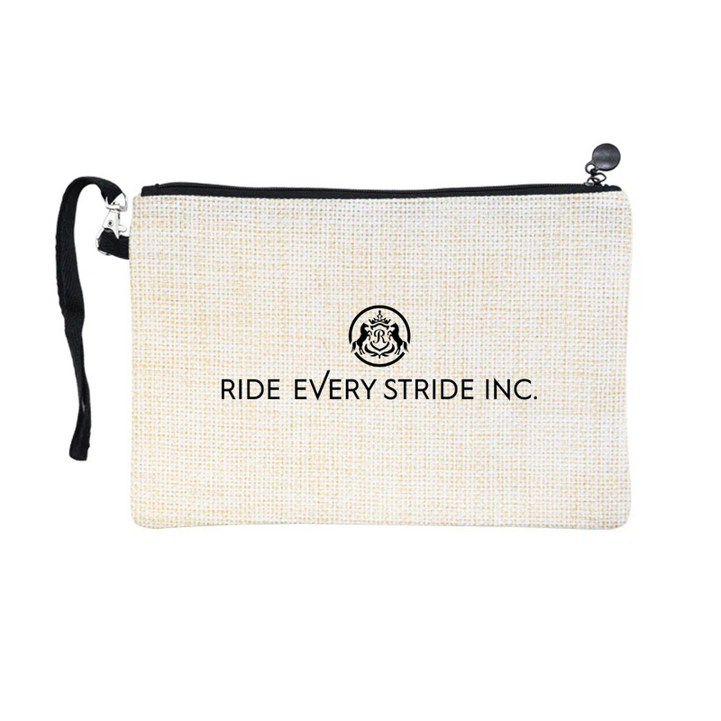Branded Linen Travel Pouch