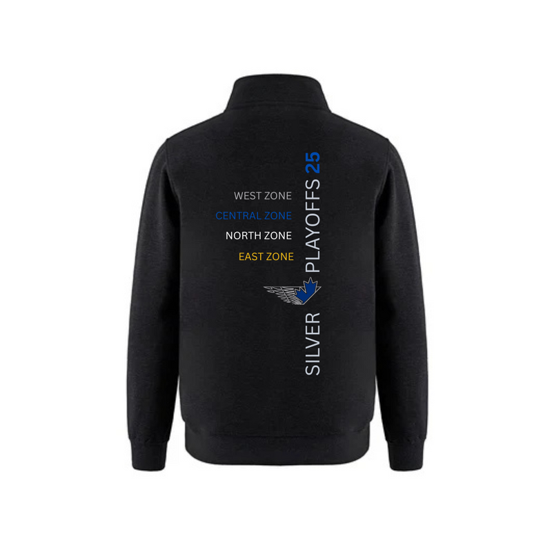 Pre Order! Limited Edition Silver Playoffs Quarter Zip 2025