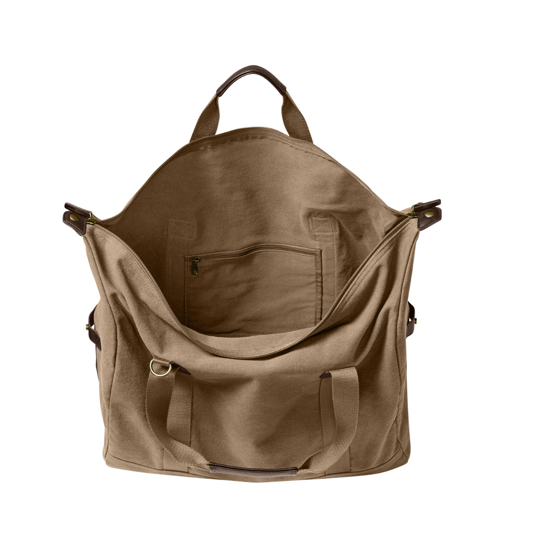 Washed Canvas Duffle