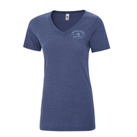 Over The Oxer Women's V Neck T-shirt