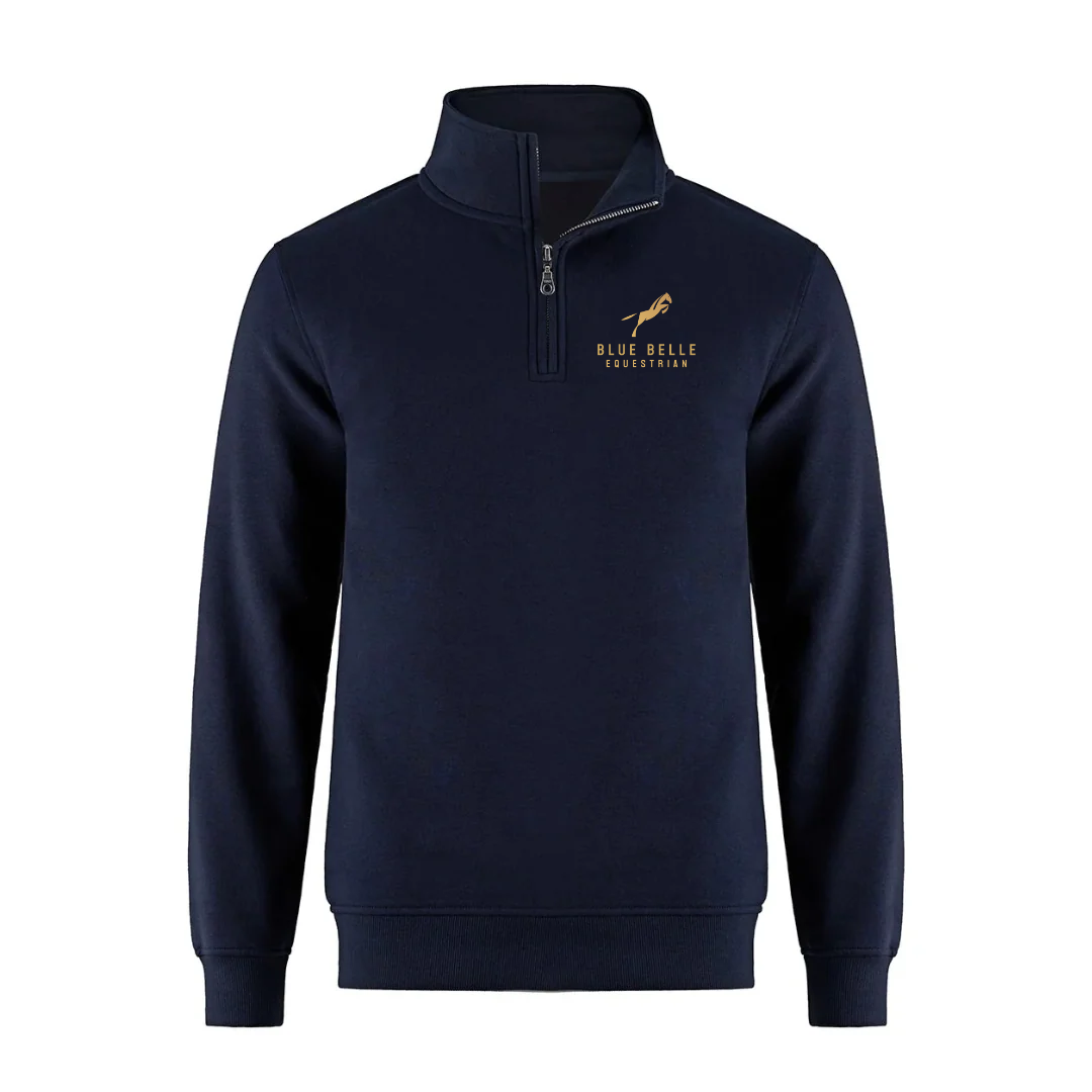 Blue Belle Adult Quarter Zip
