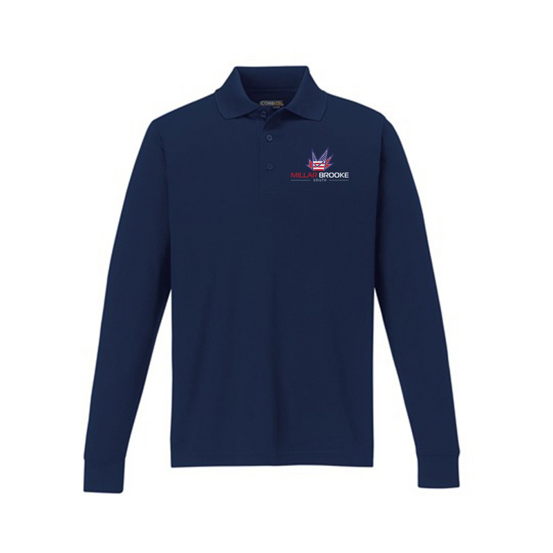 MBS Long Sleeve Polo