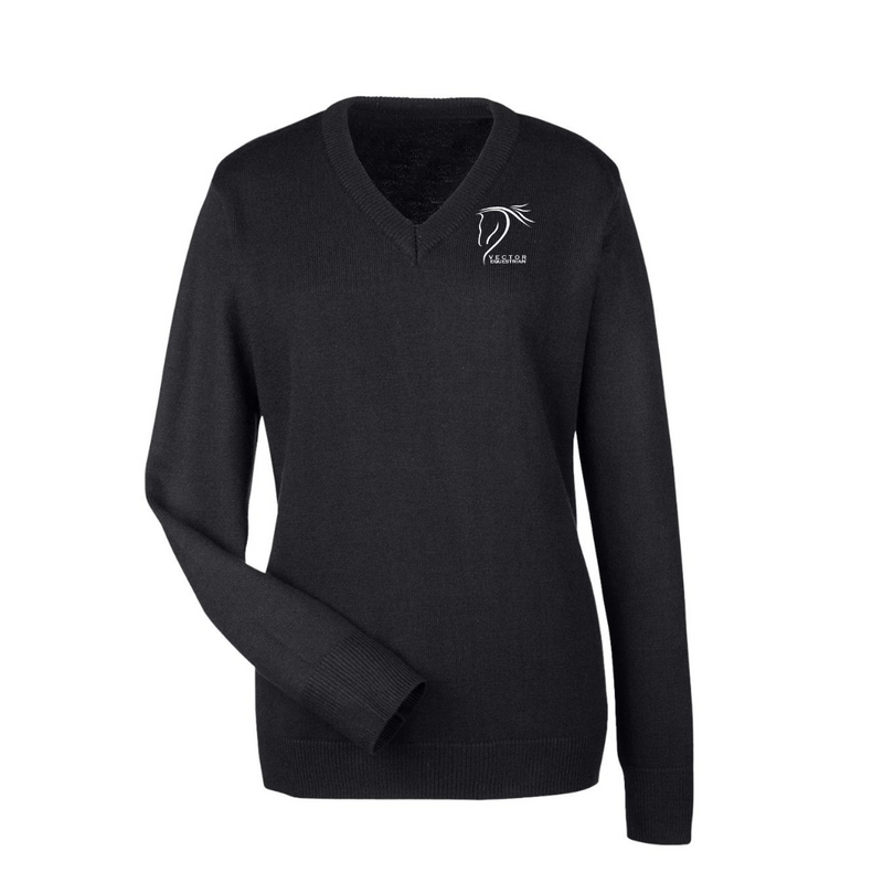 Vector Equestrian Vneck Sweater
