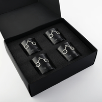 Equestrian Bit Bar Glass Set