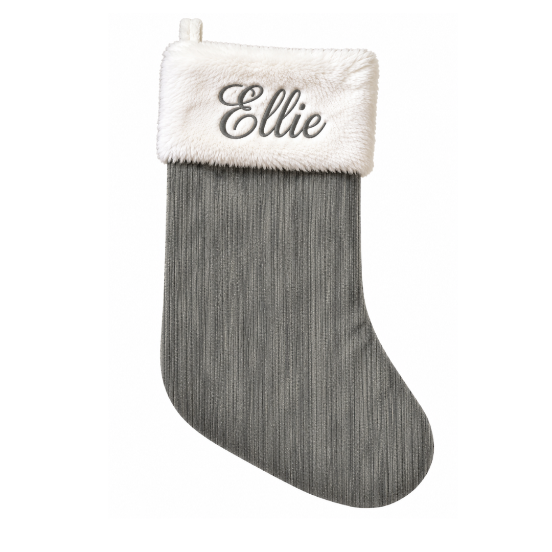 Personalized Christmas Stocking | Embroidered Holiday Stocking
