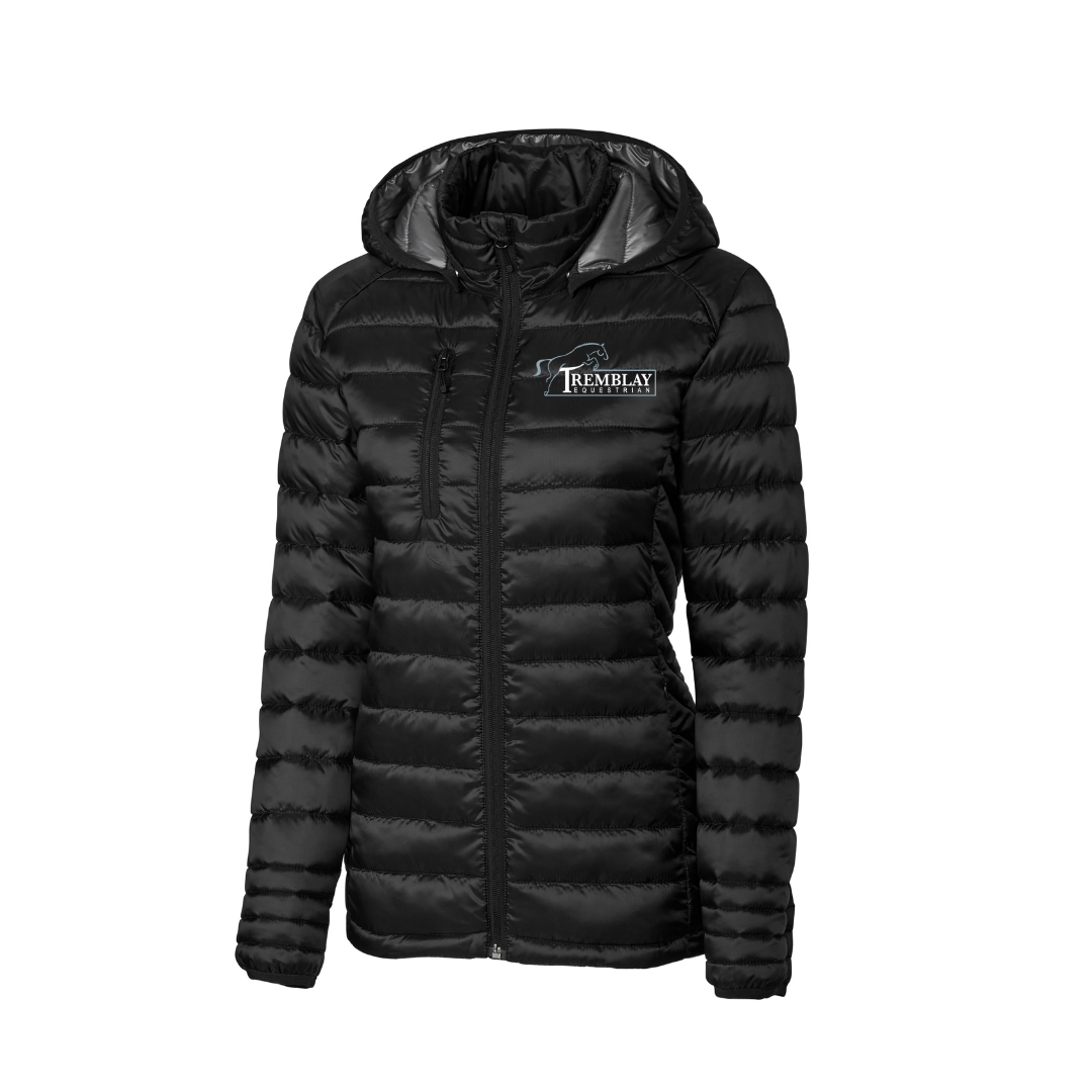 Tremblay Equestrian Puffer Coat with Hood