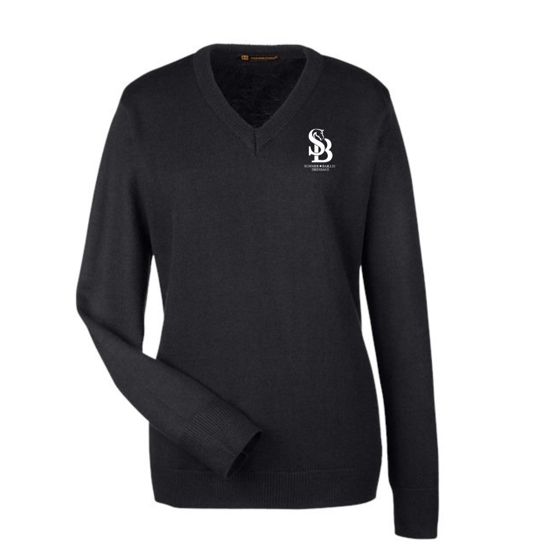Summer Baillie Dressage V Neck Sweater