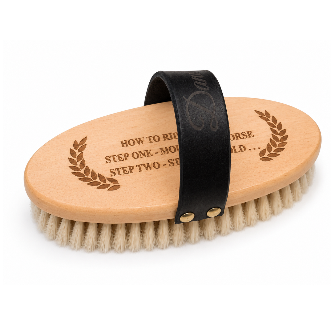 Premium Goat Hair Body Brush