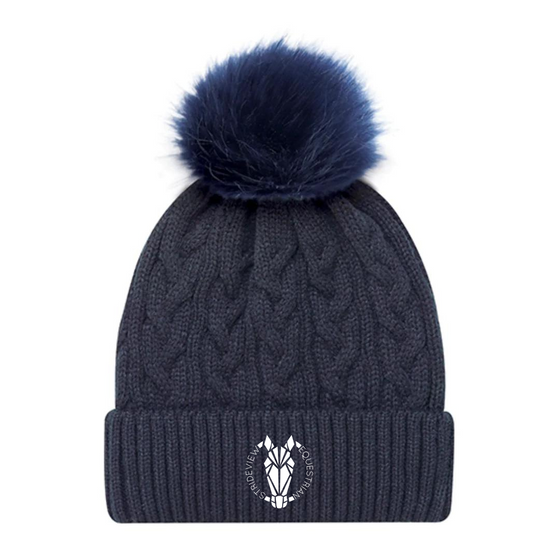 SE Faux Fur Pom Toque