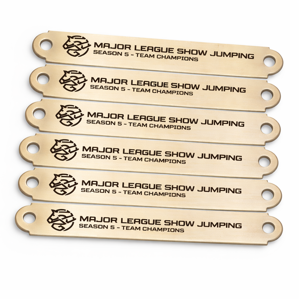 Custom Engraved Brass Award Plates