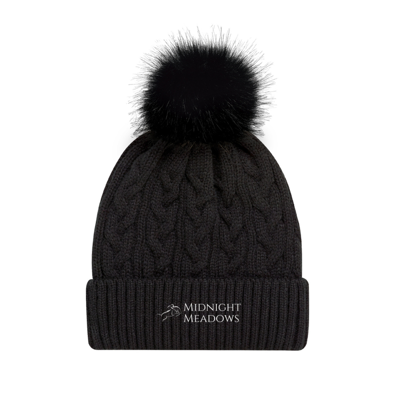 Midnight Meadows Pom Toque
