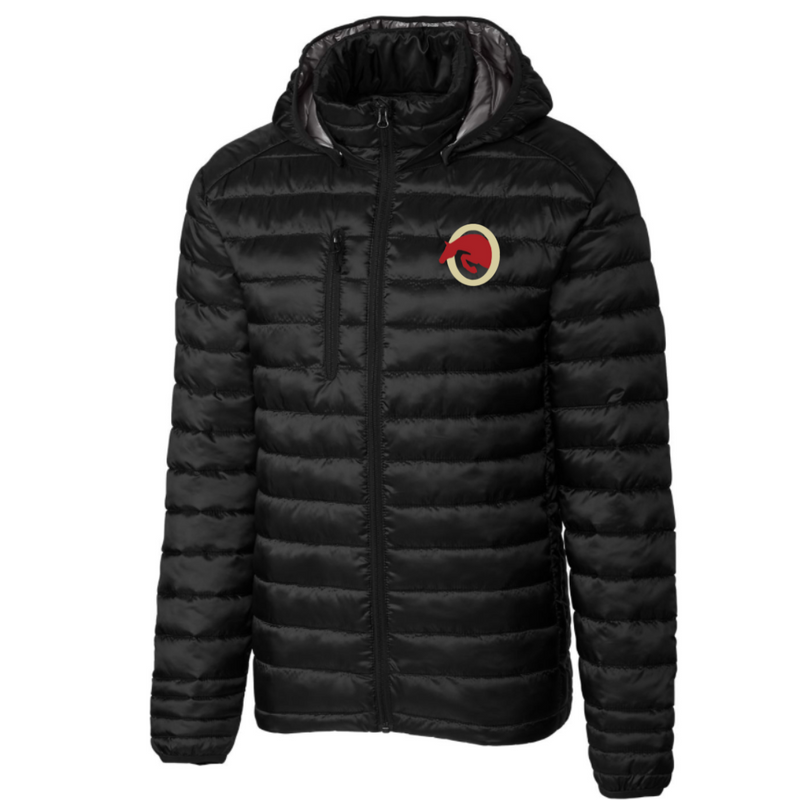 Obsidian Hooded Puffer Jacket