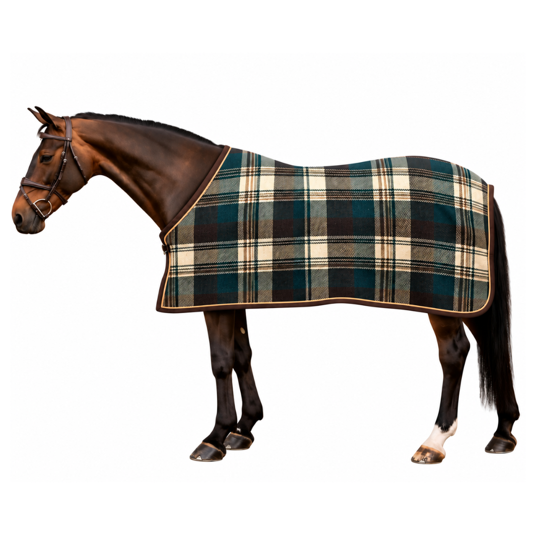 Classic Plaid Horse Sheet