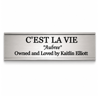 Custom Engraved Horse Stall Name Plate