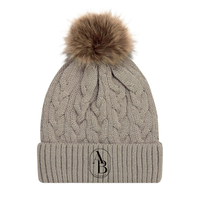 Ashton Belcher Pom Toque - Tan