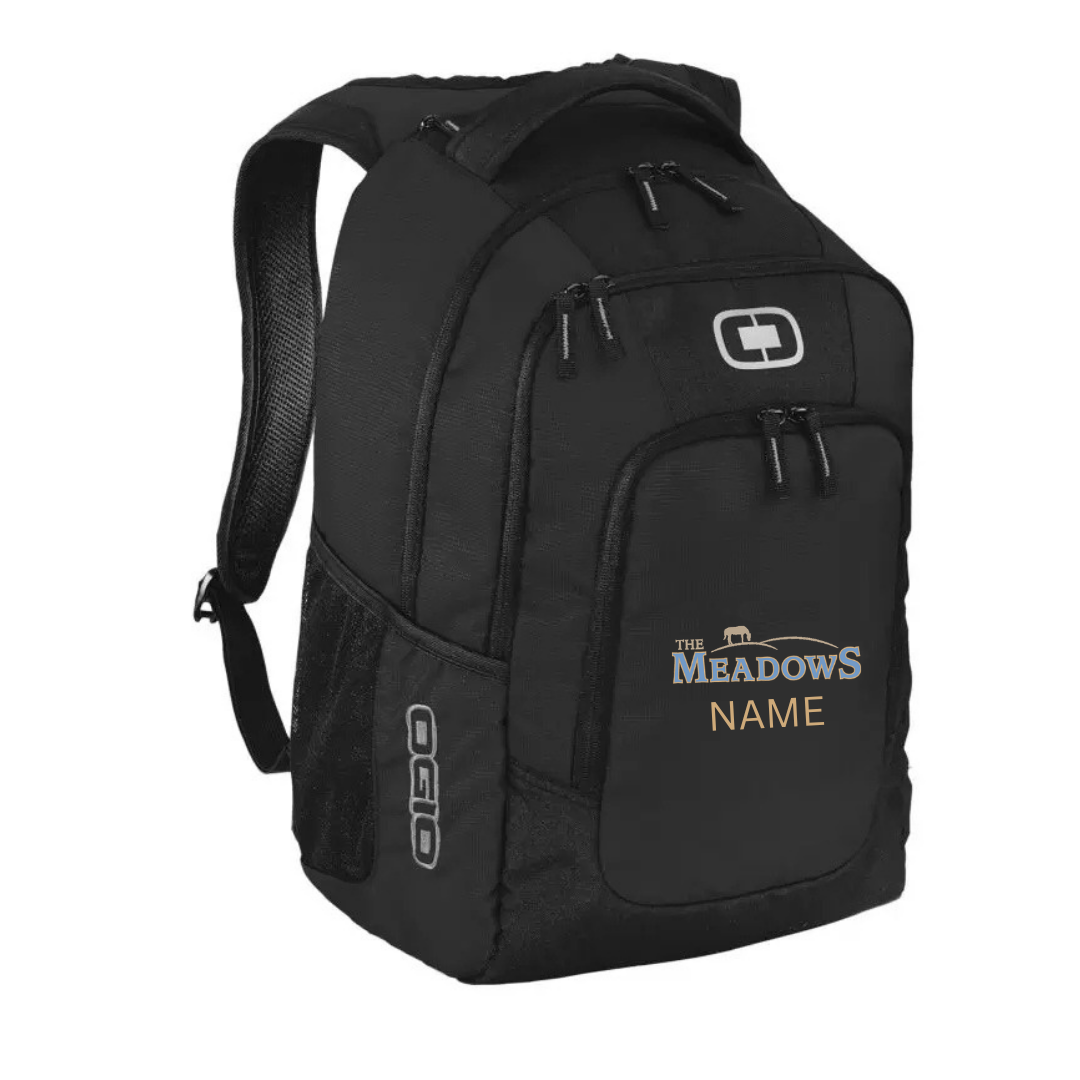 The Meadows Equine Backpack - Black