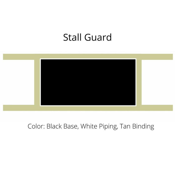 Black/White/Tan - Sunbrella Stall Guard - Final Sale