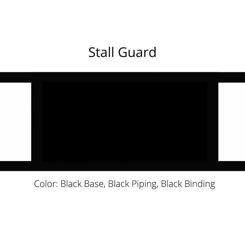Black/Black/Black - Cordura Stall Guard - Final Sale