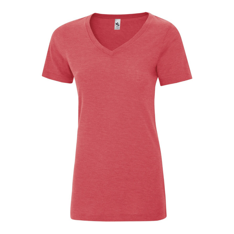 KOI Ladies Tri-blend V-neck Tee