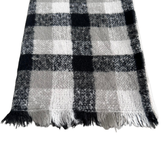 Plaid Infinity Scarf