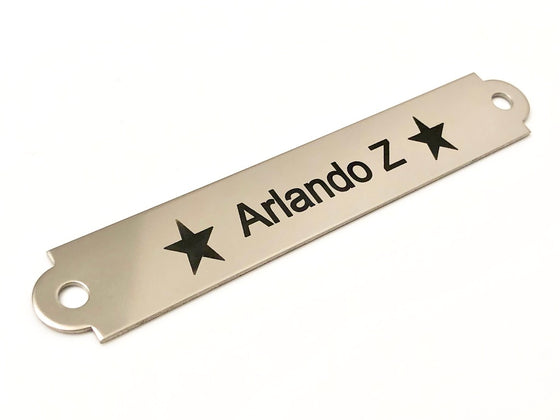 Silver Halter Plate