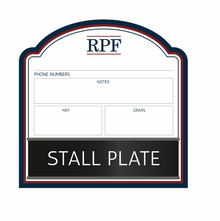  RPF Premium Dry Erase Stall Plaques *Min. Order 5