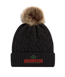  Grandview Faux Fur Pom Toque