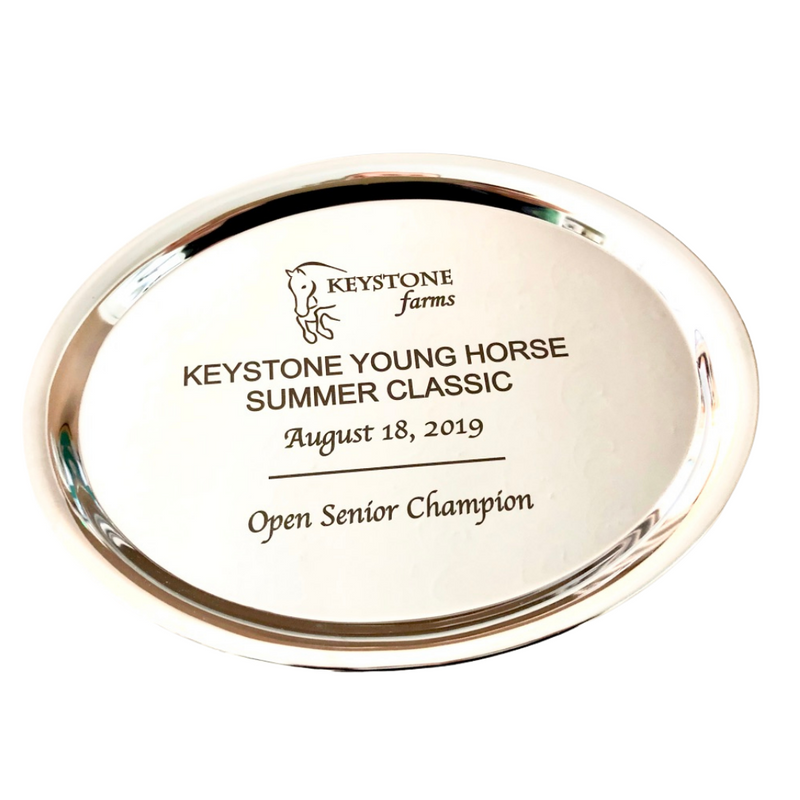 Classic Silver Award Tray