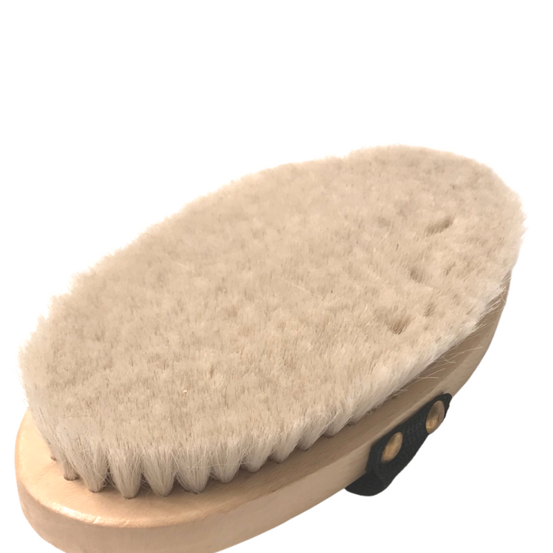 Large Natural Fiber Body Brush