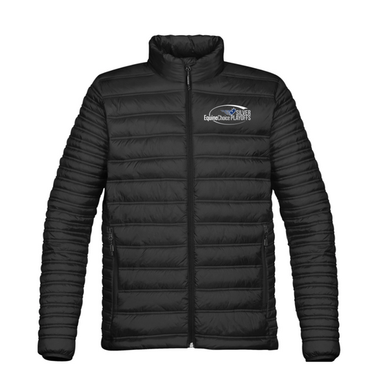 Silver Playoffs Puffer Coat - Men's